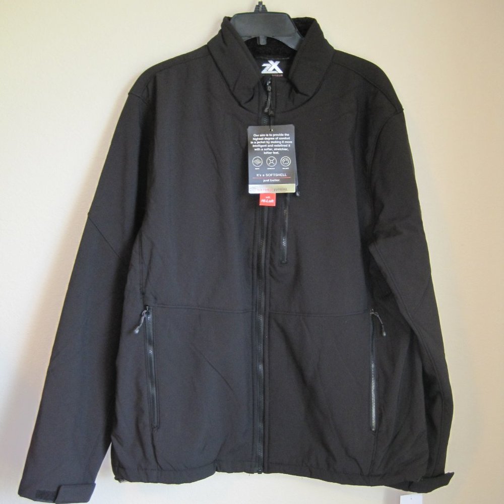 NWT ZeroXposur softshell supreme with Hi-Loft jacket sz XL men's